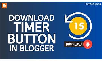Add Download Countdown Timer in Blogger & WordPress